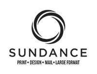 Black One Color Vertical SunDance Logo Orlando Florida