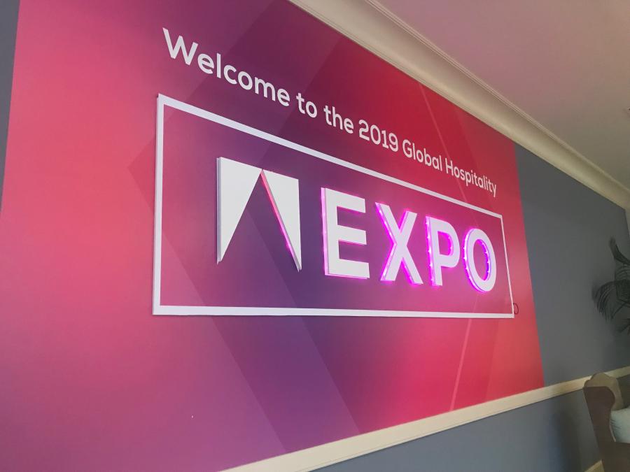 LED Signage for the Global Hospitality EXPO