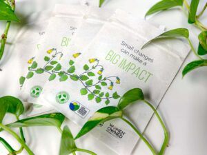 Lay-flat Compostable Pouches Manufactured by SunDance