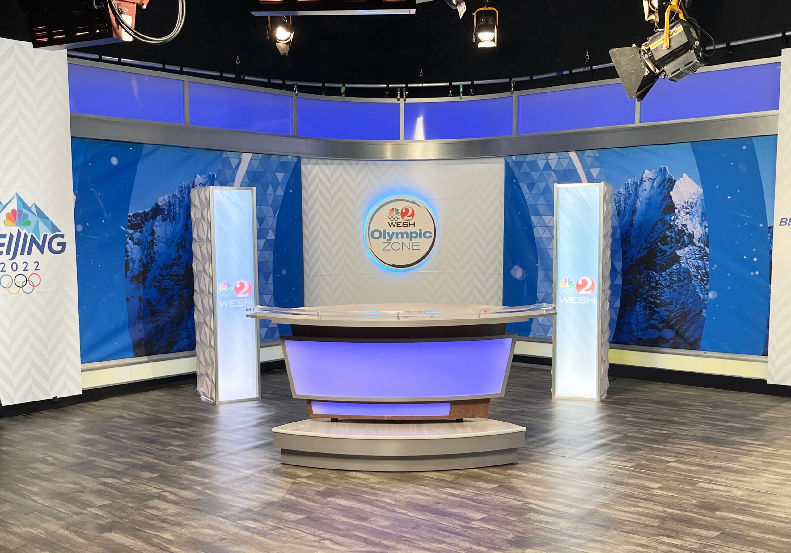 SunDance Supplies WESH Channel 2’s Olympic Signage