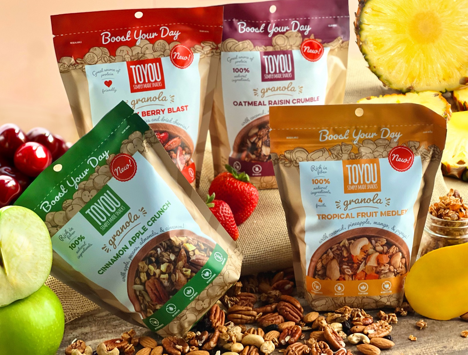 Client Spotlight: ToYou Snacks – Nutritious and Delicious Snacks