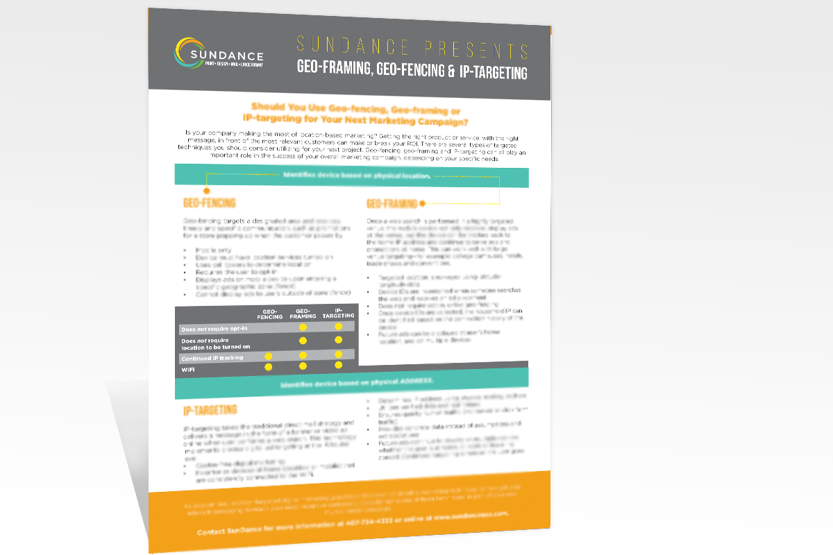 New GeoFraming Cheat Sheet Now Available!