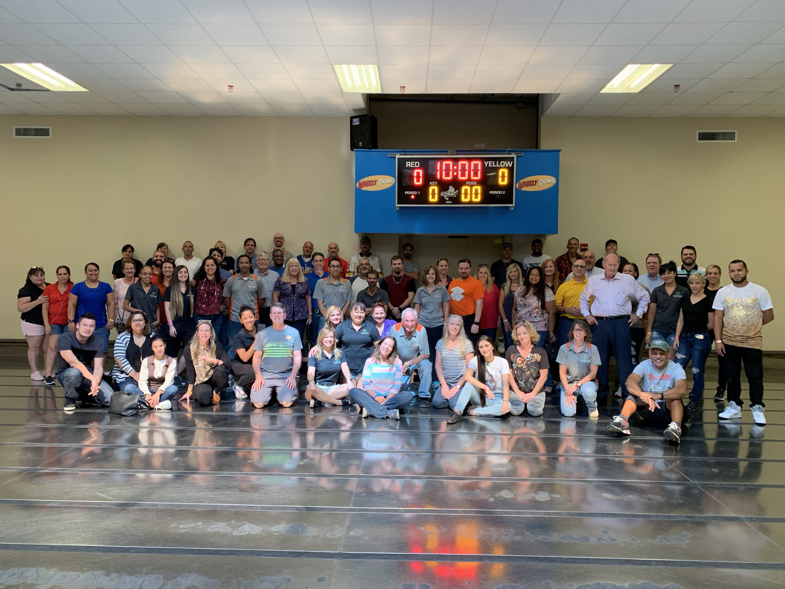 SunDance Team Building Event at WhirlyDome is a Slam Dunk