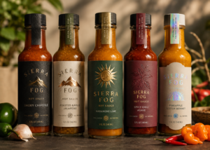 hot sauce labels